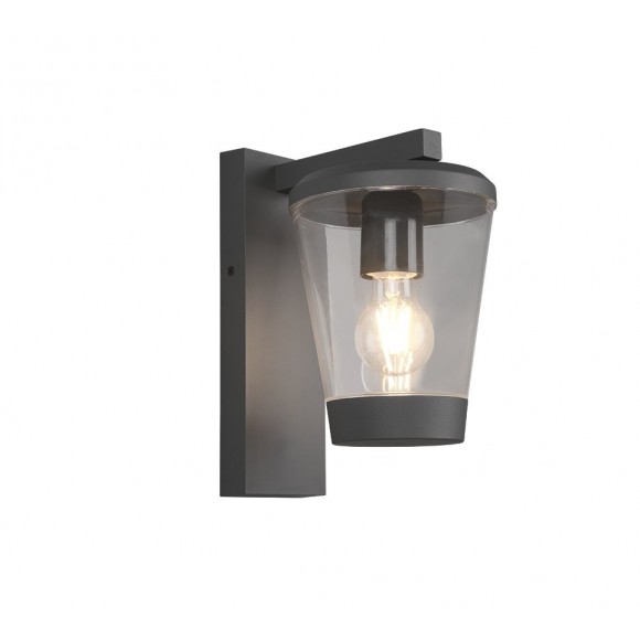 Trio 211060142 Außenwandlampe Cavado 1x40w | E27 | IP44 - Anthrazit