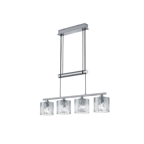 TRIO 305400489 Garda Hängeleuchte E14 4x28W