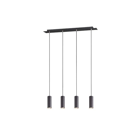 TRIO 312400432 Marley Hängeleuchte GU10 4x35W