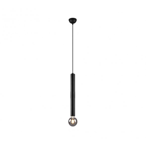 Trio 313400132 Hängende Deckenleuchte Clermont 1x10w | E27 - einstellbare Höhe, schwarz