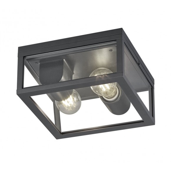 TRIO 601860242 Deckenleuchte Badleuchte Garonne 2x40W | E27 | IP44