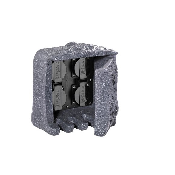 TRIO 9962-11 Garten Steckdosen - Stein