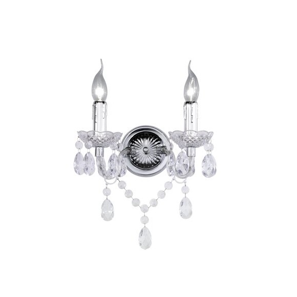 TRIO R25072000 Kronleuchter Wandleuchte E14 2x40W