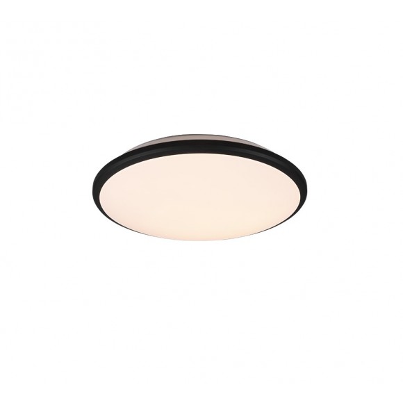 Trio R67021132 LED-Deckenleuchte Limbus 1x22w | 2300lm | 2700K-6000K - 3 Phase Dimmen, schwarz
