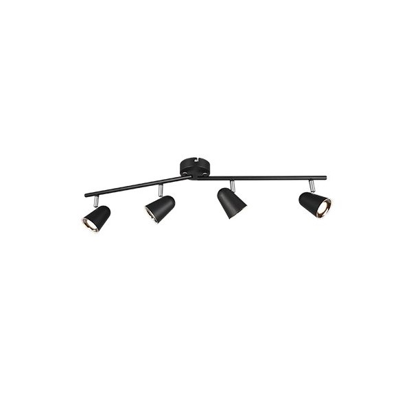 TRIO R82124132 LED Decken- und Spotleuchte Toulouse 4x3W|3000K