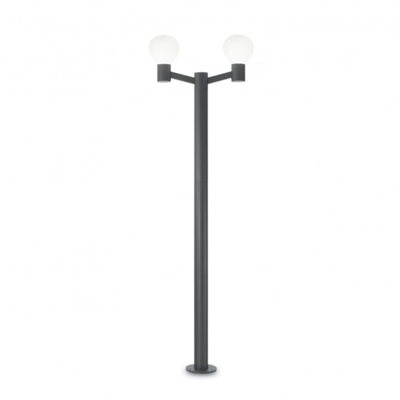 Ideal Lux 147079 Außenleuchte Clio 2x60W | GU10 | IP44 - schwarz