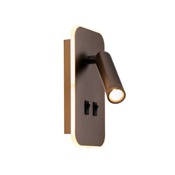 Italux WL-83957-1-GD LED Spot-Wandleuchte Doria | 8W LED | 559lm | 3000K