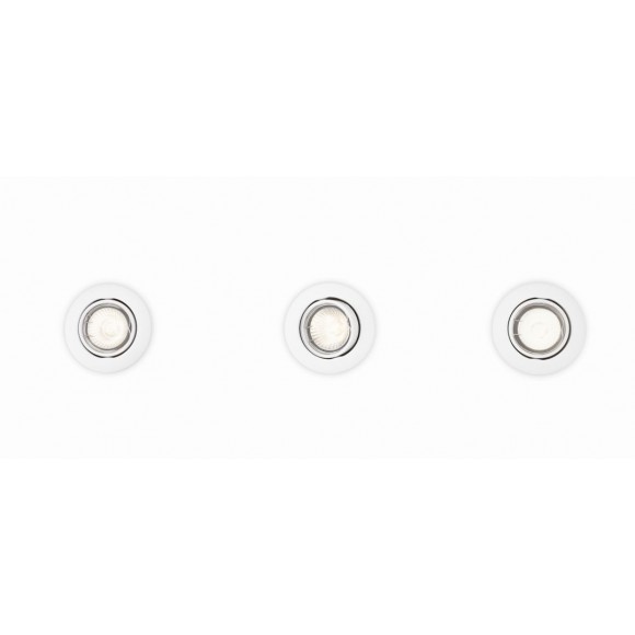 Philips Spotleuchte Enif 3x50W GU10 - weiß, 3 Stück