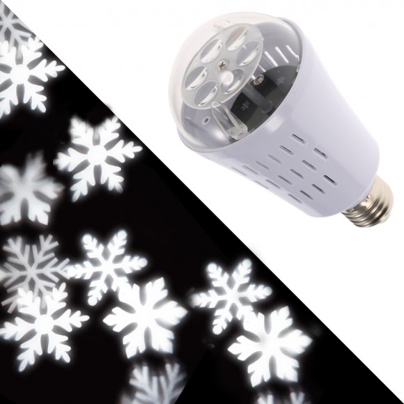 Leuchtmittel Schneeflocken 33411