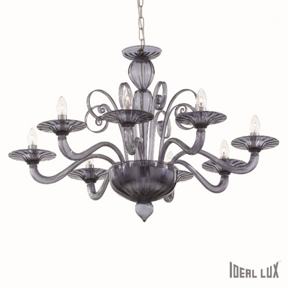 Ideal Lux Hängeleuchte Armani SP8 8x40W E14 - Luxus-Beleuchtung