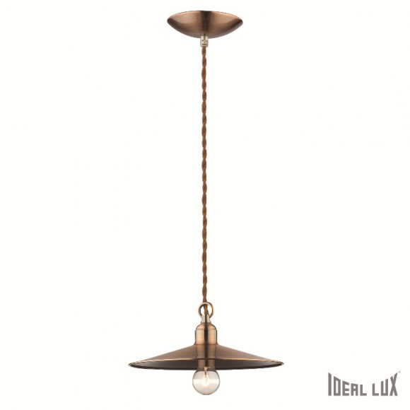 Ideal Lux Hängeleuchte Cantina SP1 Brunito 1x40W E14 - Stil