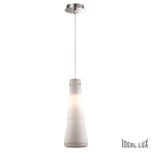 Ideal Lux Hängeleuchte - Kronleuchter BUD 1x60W E27 - weiß