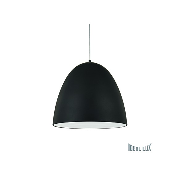 Ideal Lux Hängeleuchte Din SP1 Nero 1x60W E27 - Classic