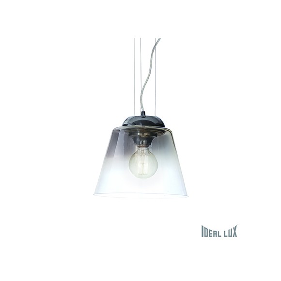 Ideal Lux Hängeleuchte Cylinder SP1 Cromo D30 1x100W E27 - Eleganz