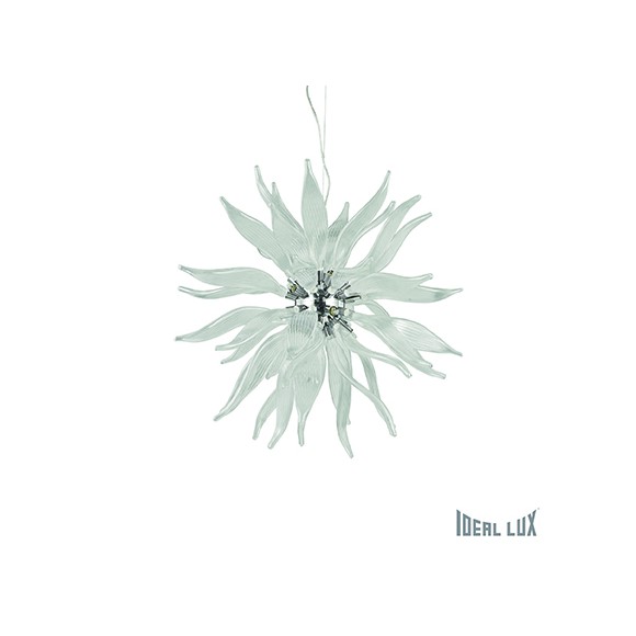 Ideal Lux Hängeleuchte - LEAVES 12x40W G9 - transparent