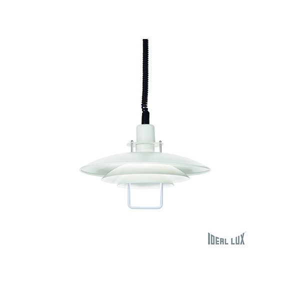 Ideal Lux Hängeleuchte Copenhagen SP1 1x60W E27 - weiß