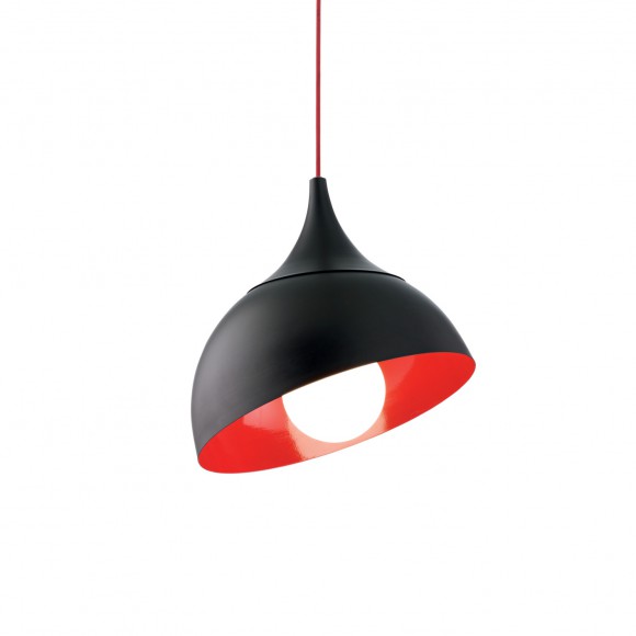 Ideal Lux 132600 Deckenleuchte Stelo 1x60W | E27 - schwarz