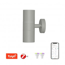 Immax NEO 07121b-2 Außenwandleuchte Pured 3x55w | Gu10 | 700lm | 2700-6500K | RGB | CCT |