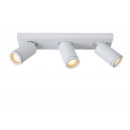 Lucide 09930/15/31 Taylor 3x5W Deckenleuchte | LED GU10 | 3x320lm | 2200K / 3000K | IP44