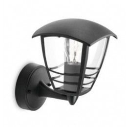 Philips 15380/30/16 Außenwandleuchte 1x60W Creek | E27 | IP44