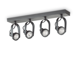 Ideal Lux 229607 Spotleuchte 4x50W Gl | GU10 | IP20