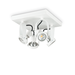 Ideal Lux 229614 Spotleuchte 4x50W Gl | GU10 | IP20