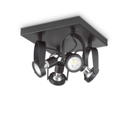 Ideal Lux 229621 Spotleuchte 4x50W Gl | GU10 | IP20