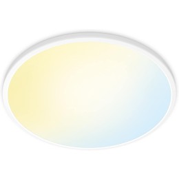 WiZ Tunable 8719514554931 SuperSlim Deckenleuchte LED 22W | 2450lm | 2700-6500 K