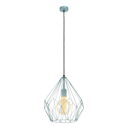Eglo VINTAGE 49259 Pendelleuchte CARLTON Minze 1X60W