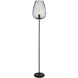 Eglo VINTAGE 49474 Stehlampe NEWTOWN schwarz E27 1x60W