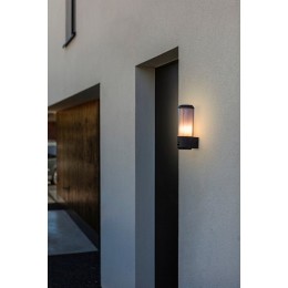 Lutec 5288202118 Außenwandleuchte mit Sensor Heros 1x15W | E27 | IP44