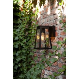 Lutec 6990901012 LED Außenwandleuchte mit Bewegungssensor Fia 1x2W | E27 | 200lm | 2700K | IP44