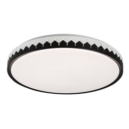 Rabalux 98071304 LED Anbau-Kronleuchter Malin | 48W integrierte LED-Quelle | 3000lm | 3000-6500K