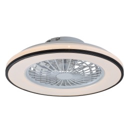 Rabalux 98071331 LED Ventilator mit Licht Dalfon2 | 48W integrierte LED-Quelle | 2800lm | 3000-6500