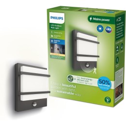 Philips 8720169263734 LED Außenwandleuchte Petronia | 3,8W integrierte LED-Quelle | 800lm | 2700K