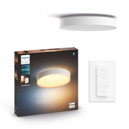 Philips Hue 41166/31 / P6 LED Badezimmerleuchte Deckenleuchte Devere L + Hue Switch 1x335w | 4300lm