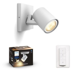 Philips Hue 8720169320772 LED Spot-Wandleuchte Runner | 4,2W GU10 | 400lm | 2200-6500K