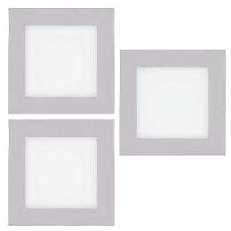 Eglo 93652 LED GLENN 3X2,5W Wandleuchte 3 Stück