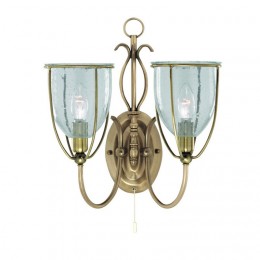 Searchlight 6352-2AB Silhouette Wandleuchte 2xE14