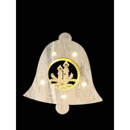 Dekoration aus Holz - Glocken