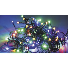 LED-batteriebetrieben, Weihnachtslichterkette mit Schaltuhr- 50 LED 31981 Länge 5 m
