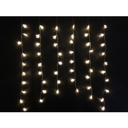 LED Lichtervorhang Sterne 32131