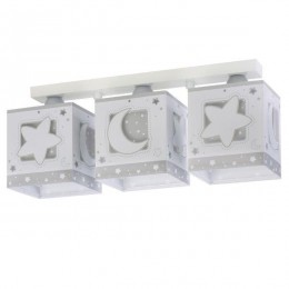 Dalber 63233NE Kinderdeckenleuchte Moon Light 3x60W | E27