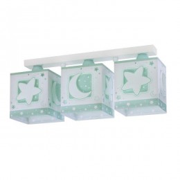 Dalber 63233NH Kinderdeckenleuchte Moon Light 3x60W | E27
