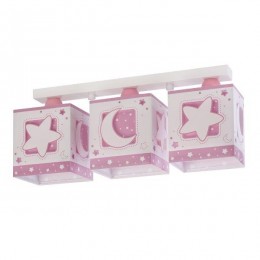 Dalber 63233NS Kinderdeckenleuchte Moon Light 3x60W | E27