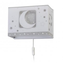 Dalber 63238E Kinder Wandleuchte Moon Light 1x60W | E27