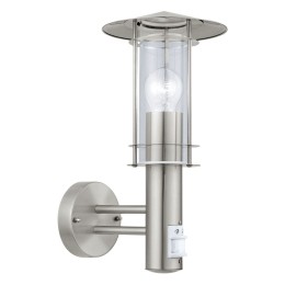 Eglo 30185 LISIO Außenwandleuchte mit Sensor E27 1x60W