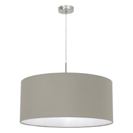 Eglo 31576 Paster Textilien Hängelampe 1X60W grau -braun