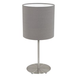 Eglo 31597 Paster Textilien Lampe 1X60W matt anthrazit-braun