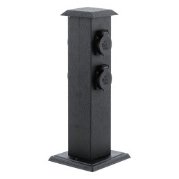 EGLO 93426 PARK 4-Säule mit Steckdosen IP44